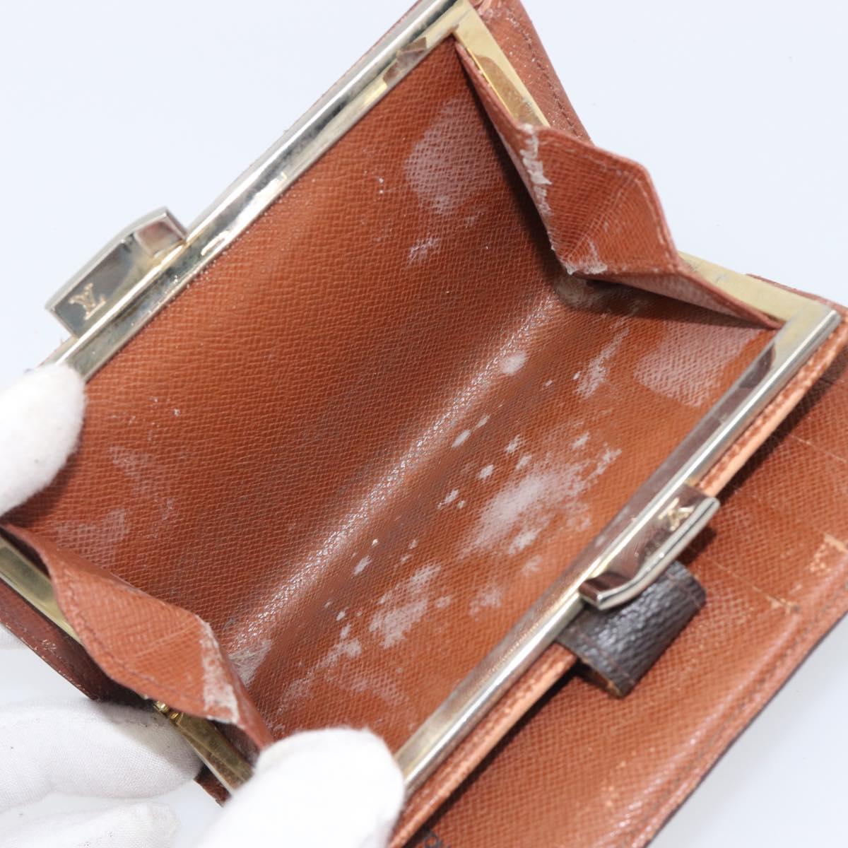LOUIS VUITTON Monogram Wallet 5 Set LV Auth BA15479