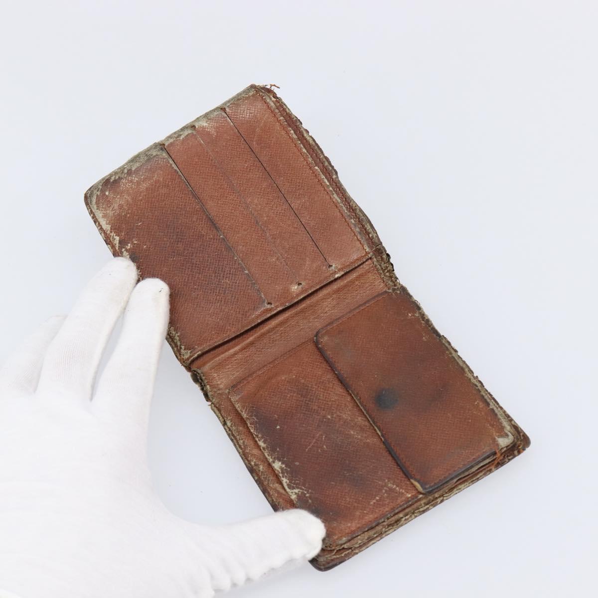 LOUIS VUITTON Monogram Wallet 5 Set LV Auth BA15479