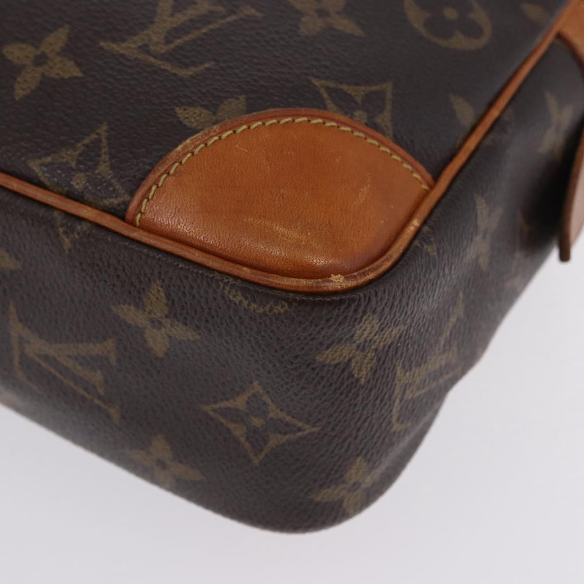 LOUIS VUITTON Monogram Compiegne 28 Clutch Bag M51845 LV Auth BA15481