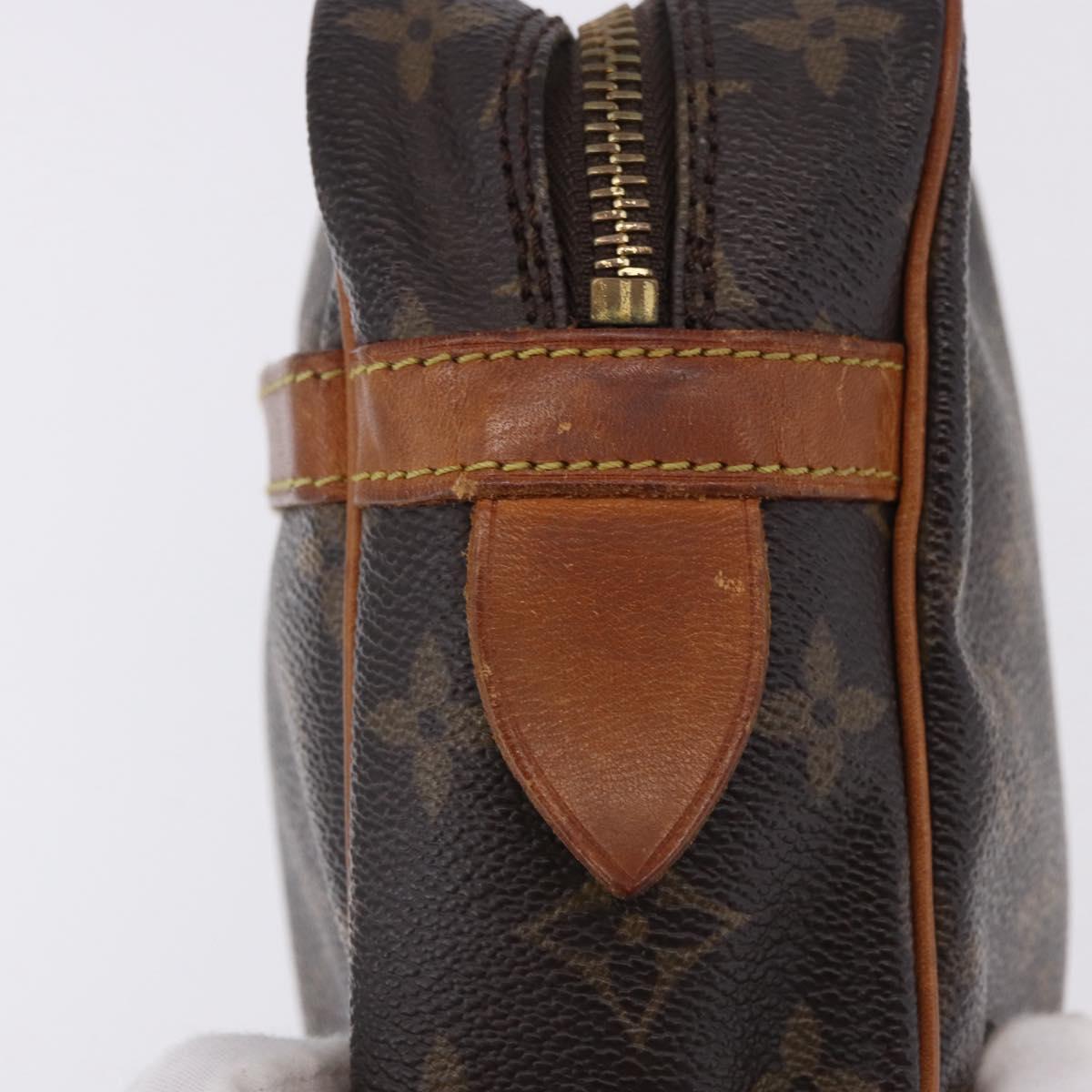 LOUIS VUITTON Monogram Compiegne 28 Clutch Bag M51845 LV Auth BA15481