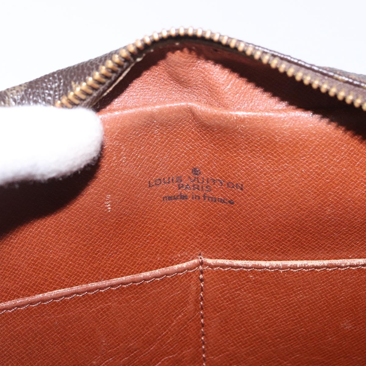 LOUIS VUITTON Monogram Compiegne 28 Clutch Bag M51845 LV Auth BA15481