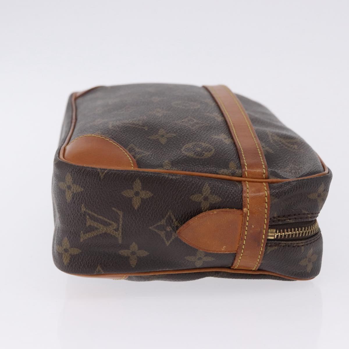 LOUIS VUITTON Monogram Compiegne 28 Clutch Bag M51845 LV Auth BA15481