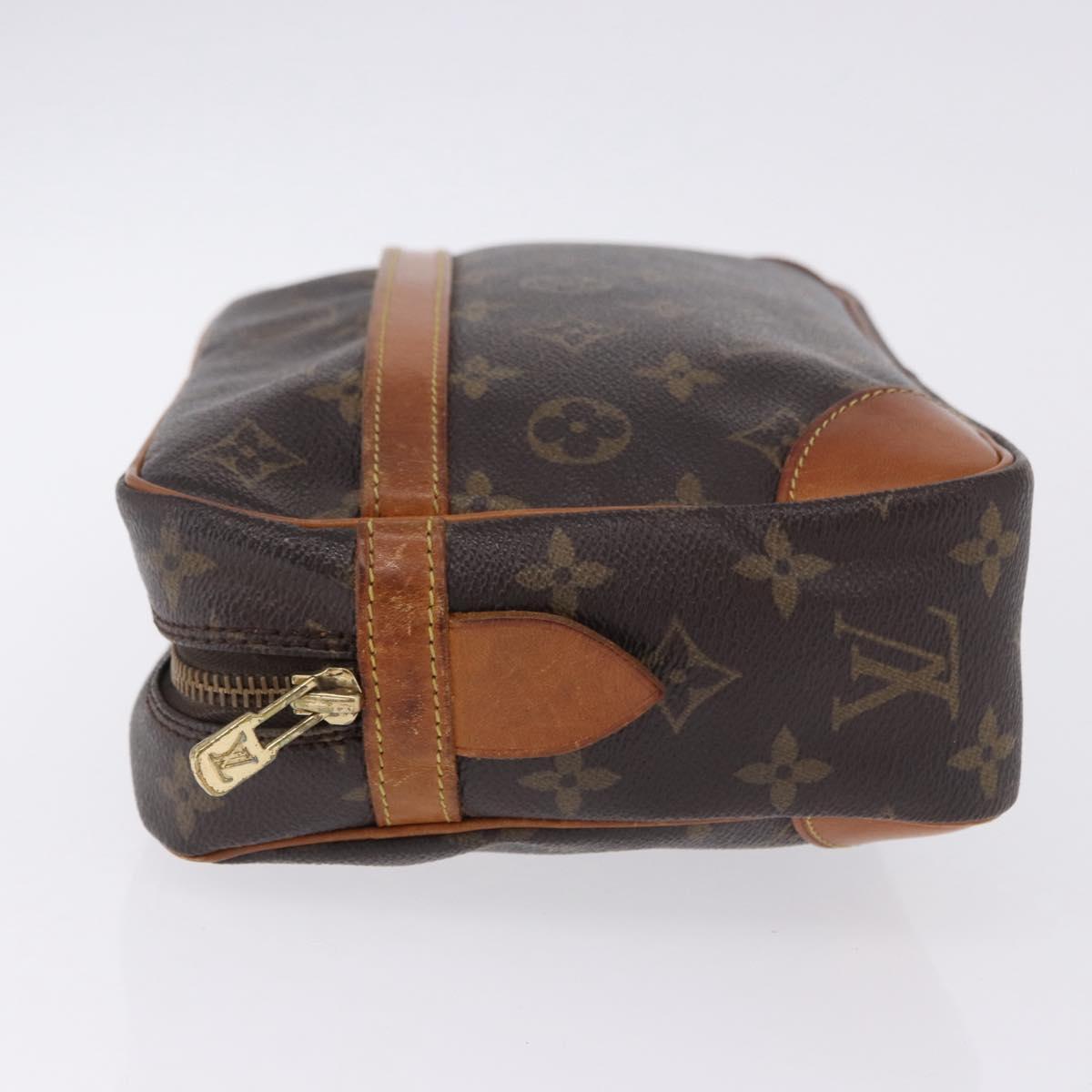 LOUIS VUITTON Monogram Compiegne 28 Clutch Bag M51845 LV Auth BA15481