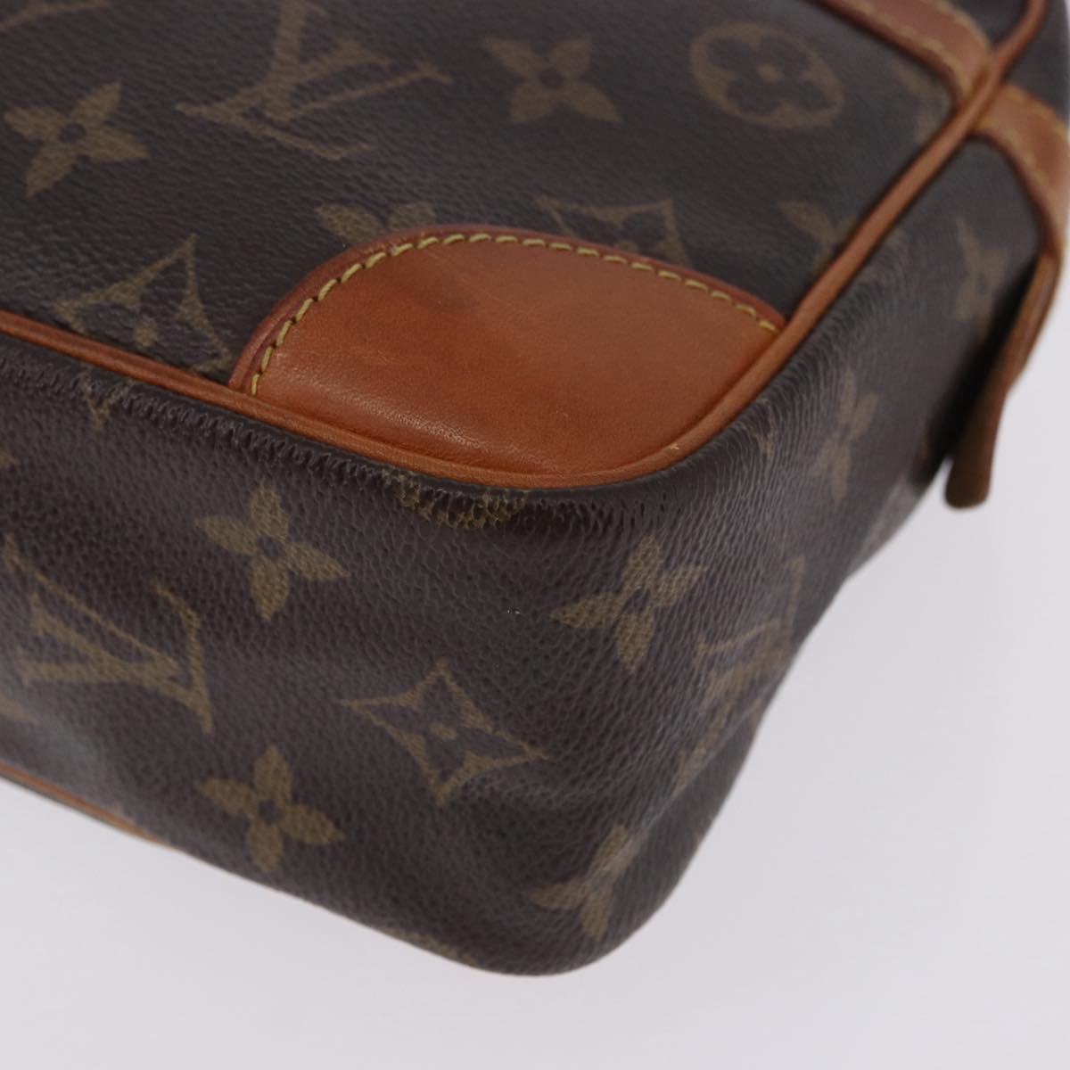 LOUIS VUITTON Monogram Compiegne 28 Clutch Bag M51845 LV Auth BA15481