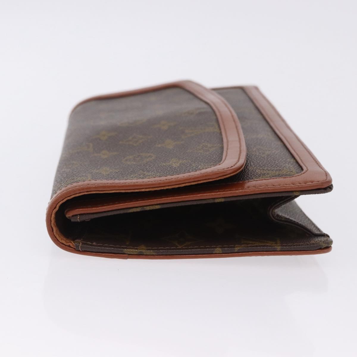 LOUIS VUITTON Monogram Pochette Dam GM Clutch Bag M51810 LV Auth BA15482
