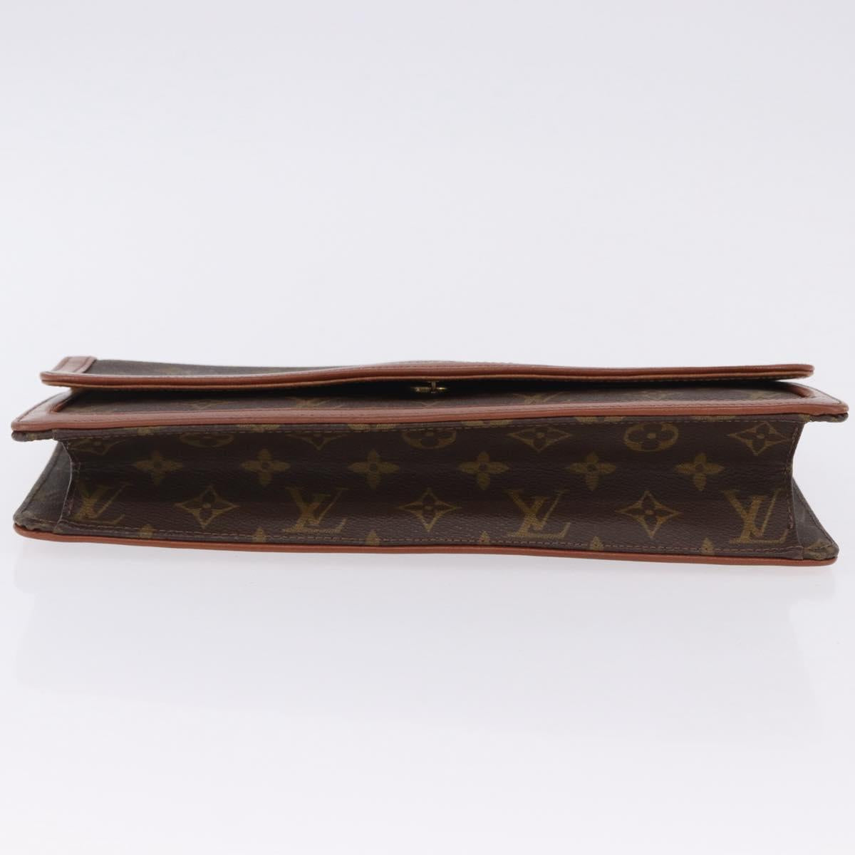 LOUIS VUITTON Monogram Pochette Dam GM Clutch Bag M51810 LV Auth BA15482