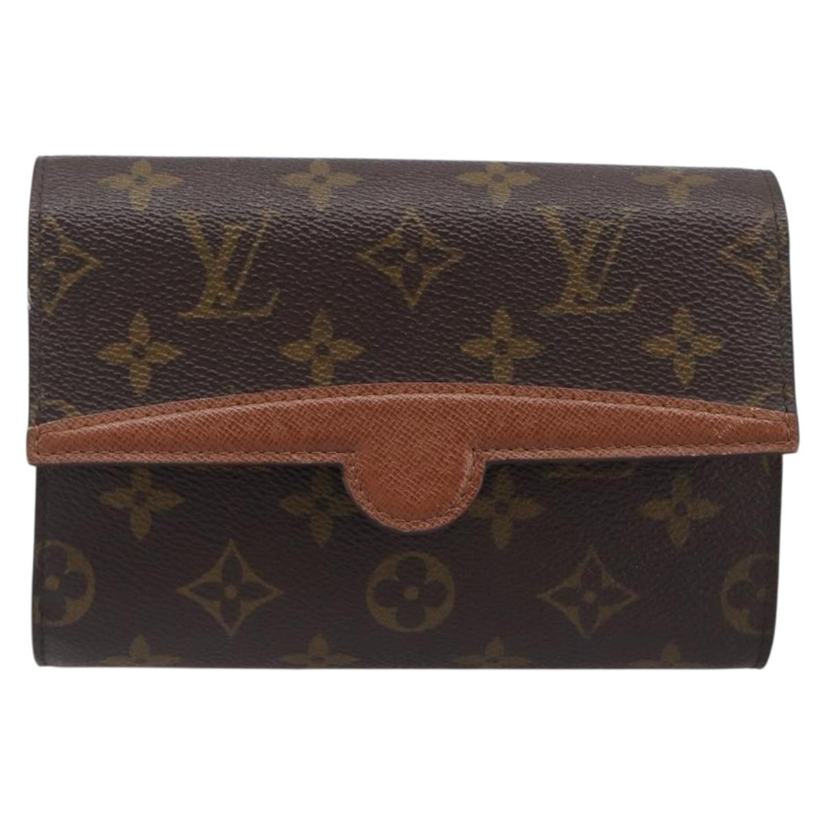 LOUIS VUITTON Monogram Pochette Arche Waist Bag M51975 LV Auth BA15483