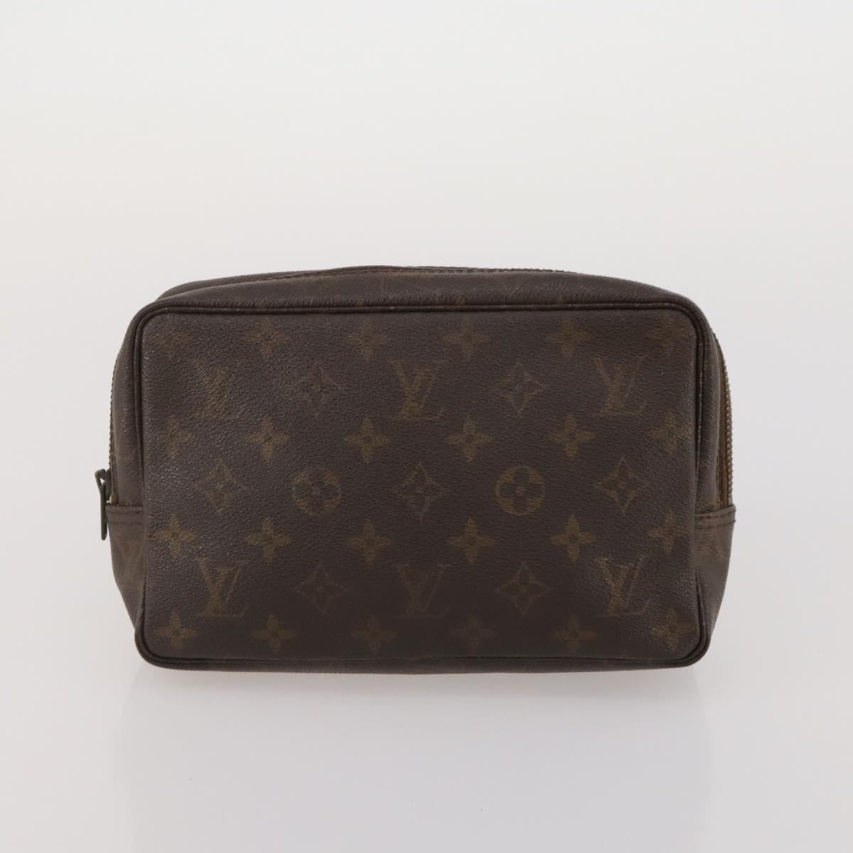 LOUIS VUITTON Monogram Clutch Bag 3 Set LV Auth BA15484