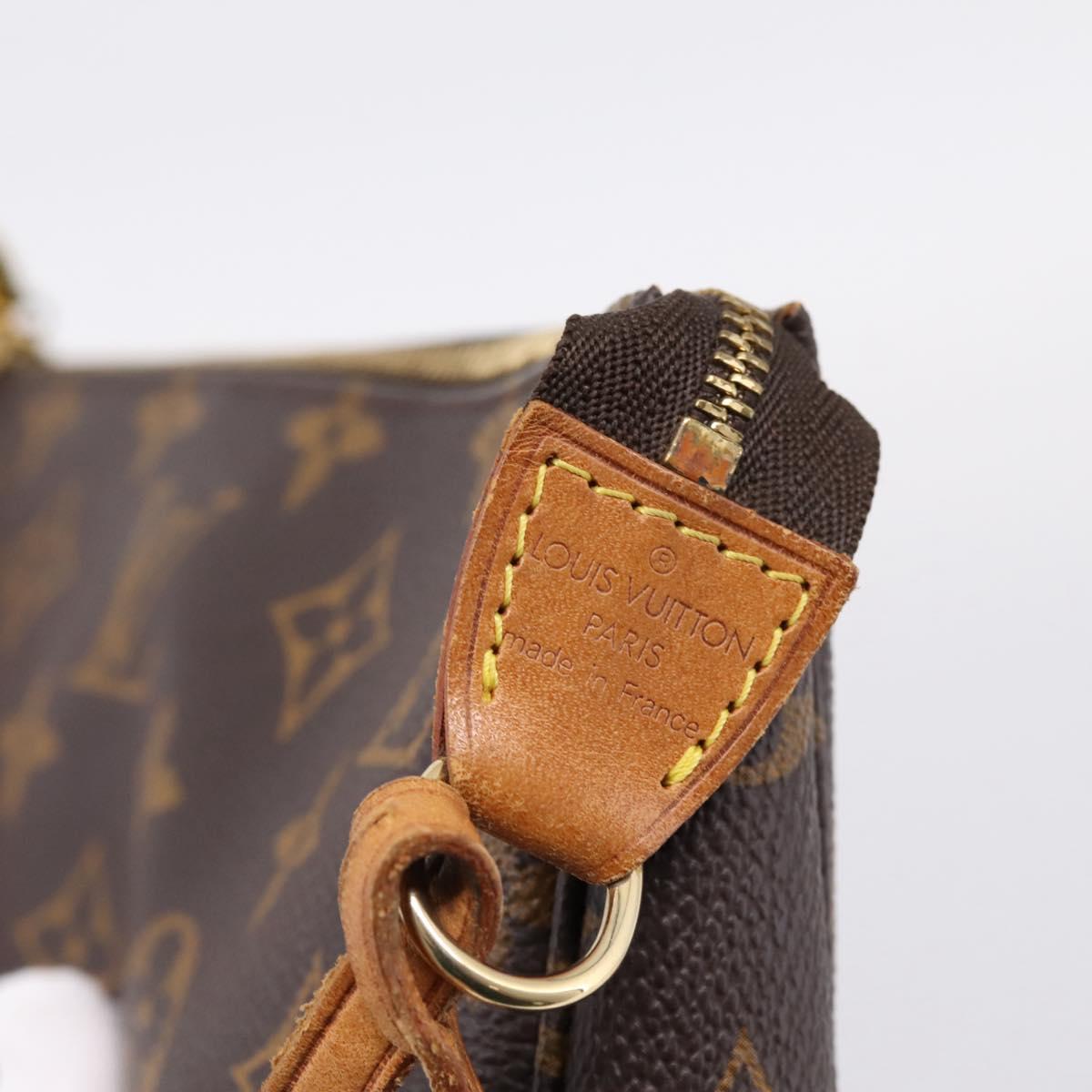 LOUIS VUITTON Monogram Pochette Accessoires Pouch M51980 LV Auth BA15494