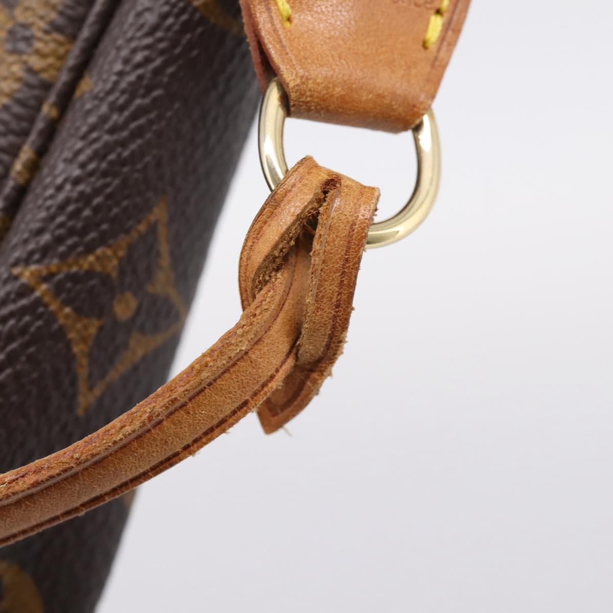 LOUIS VUITTON Monogram Pochette Accessoires Pouch M51980 LV Auth BA15494