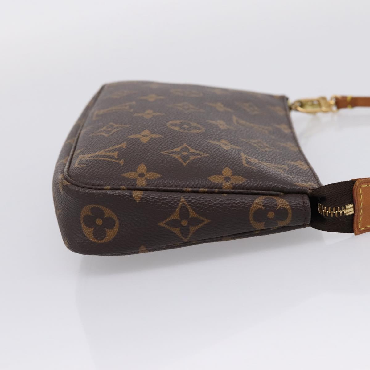 LOUIS VUITTON Monogram Pochette Accessoires Pouch M51980 LV Auth BA15494