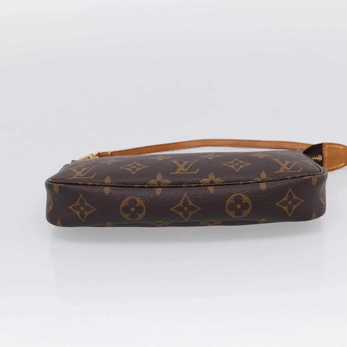 LOUIS VUITTON Monogram Pochette Accessoires Pouch M51980 LV Auth BA15494