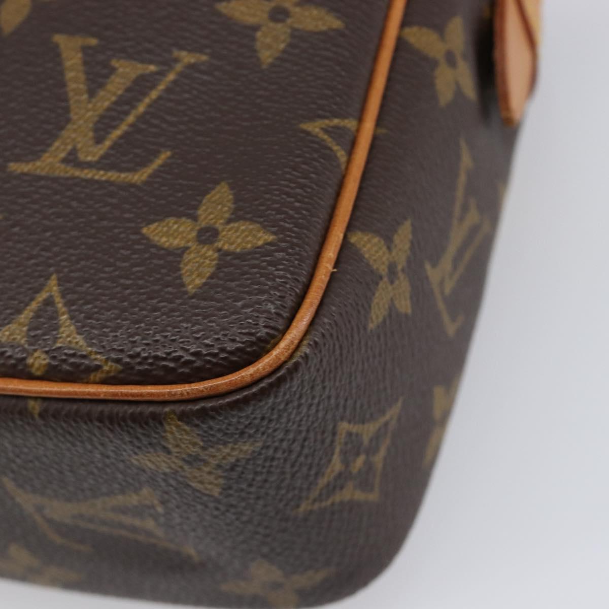 LOUIS VUITTON Monogram Compiegne 23 Clutch Bag M51847 LV Auth BA15497A