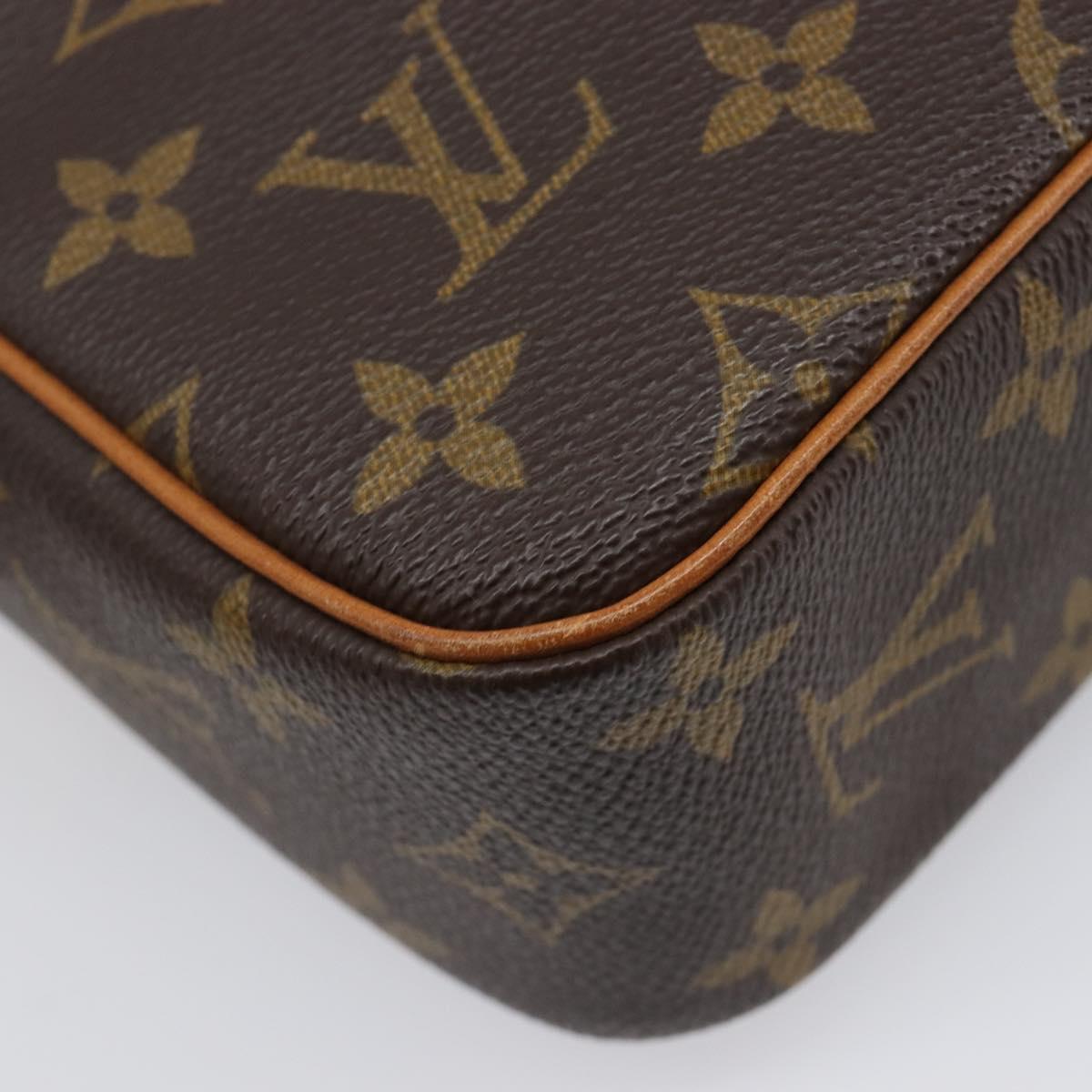 LOUIS VUITTON Monogram Compiegne 23 Clutch Bag M51847 LV Auth BA15497A
