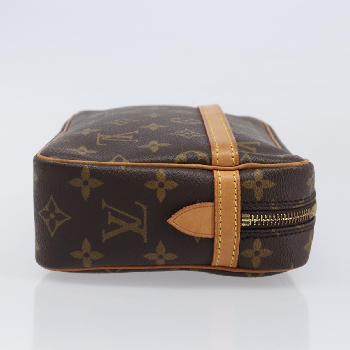 LOUIS VUITTON Monogram Compiegne 23 Clutch Bag M51847 LV Auth BA15497A