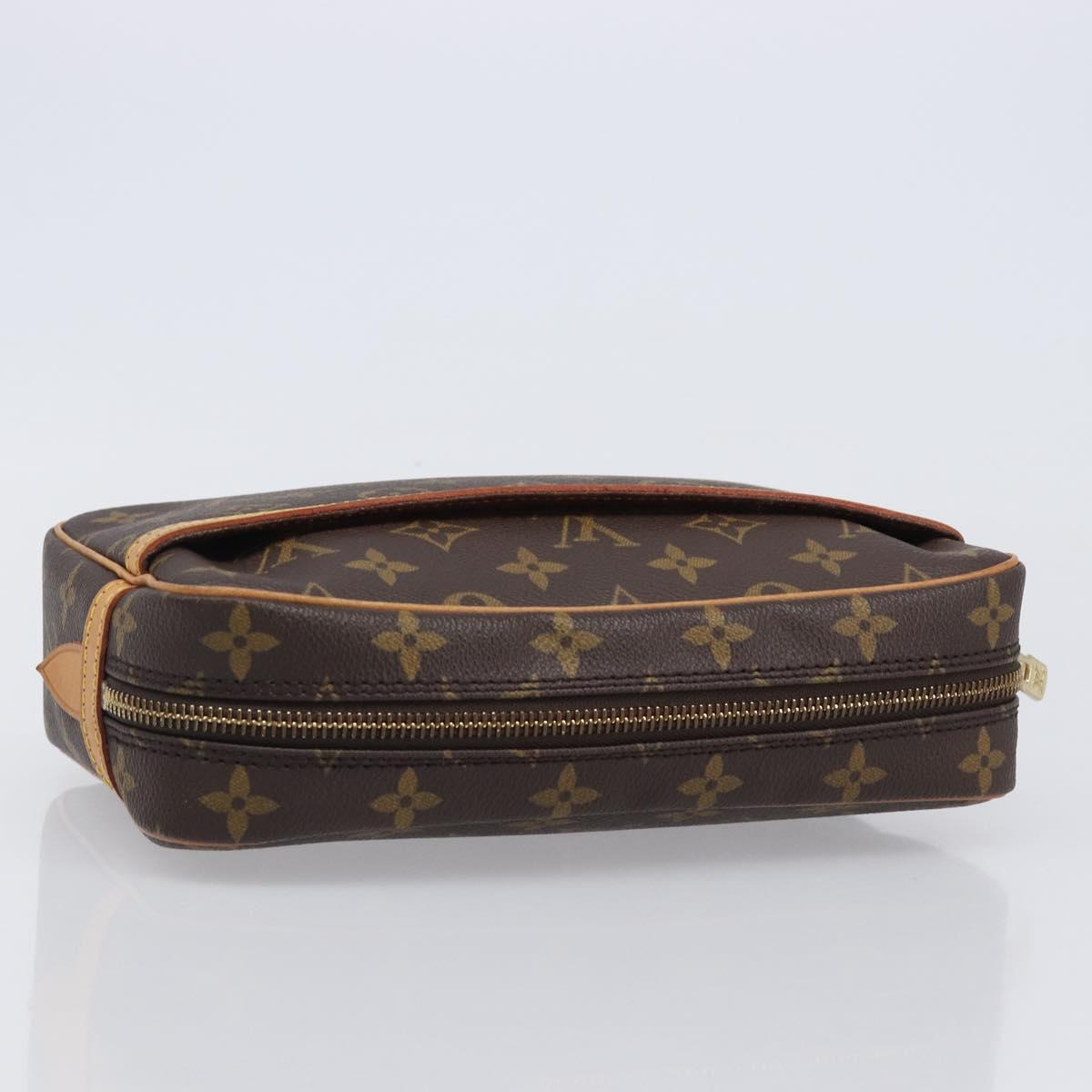 LOUIS VUITTON Monogram Compiegne 23 Clutch Bag M51847 LV Auth BA15497A