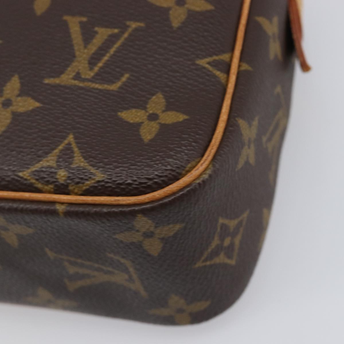 LOUIS VUITTON Monogram Compiegne 23 Clutch Bag M51847 LV Auth BA15497A