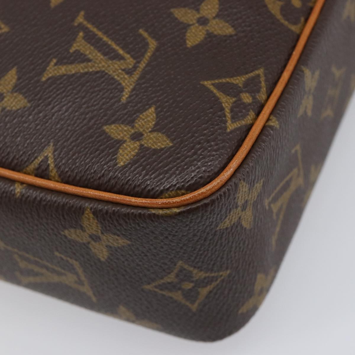 LOUIS VUITTON Monogram Compiegne 23 Clutch Bag M51847 LV Auth BA15497A