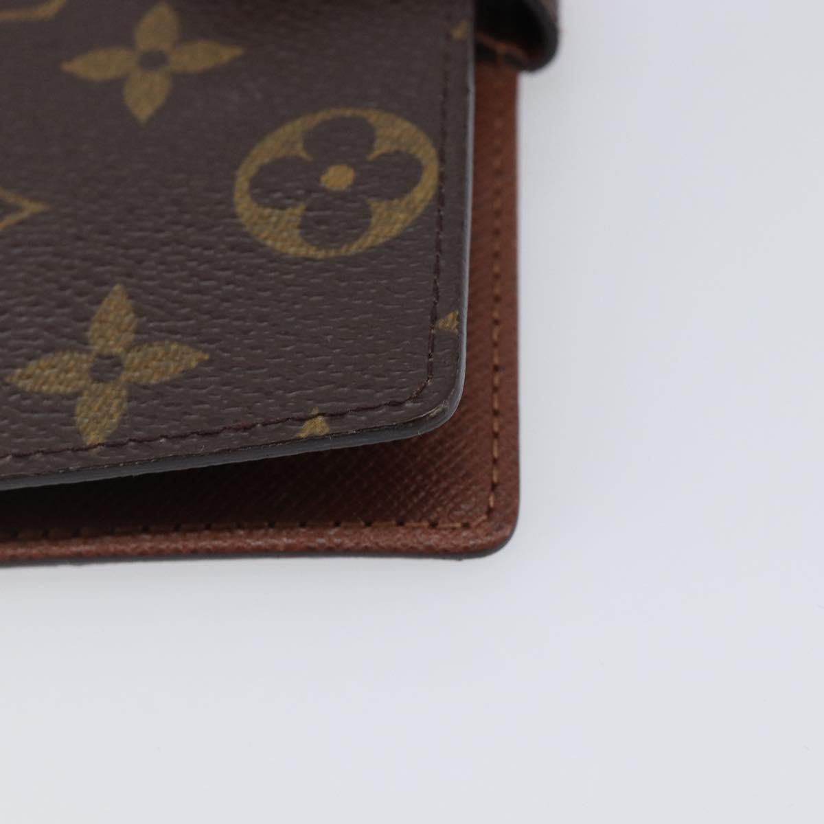 LOUIS VUITTON Monogram Agenda PM Day Planner Cover R20005 LV Auth BA15498