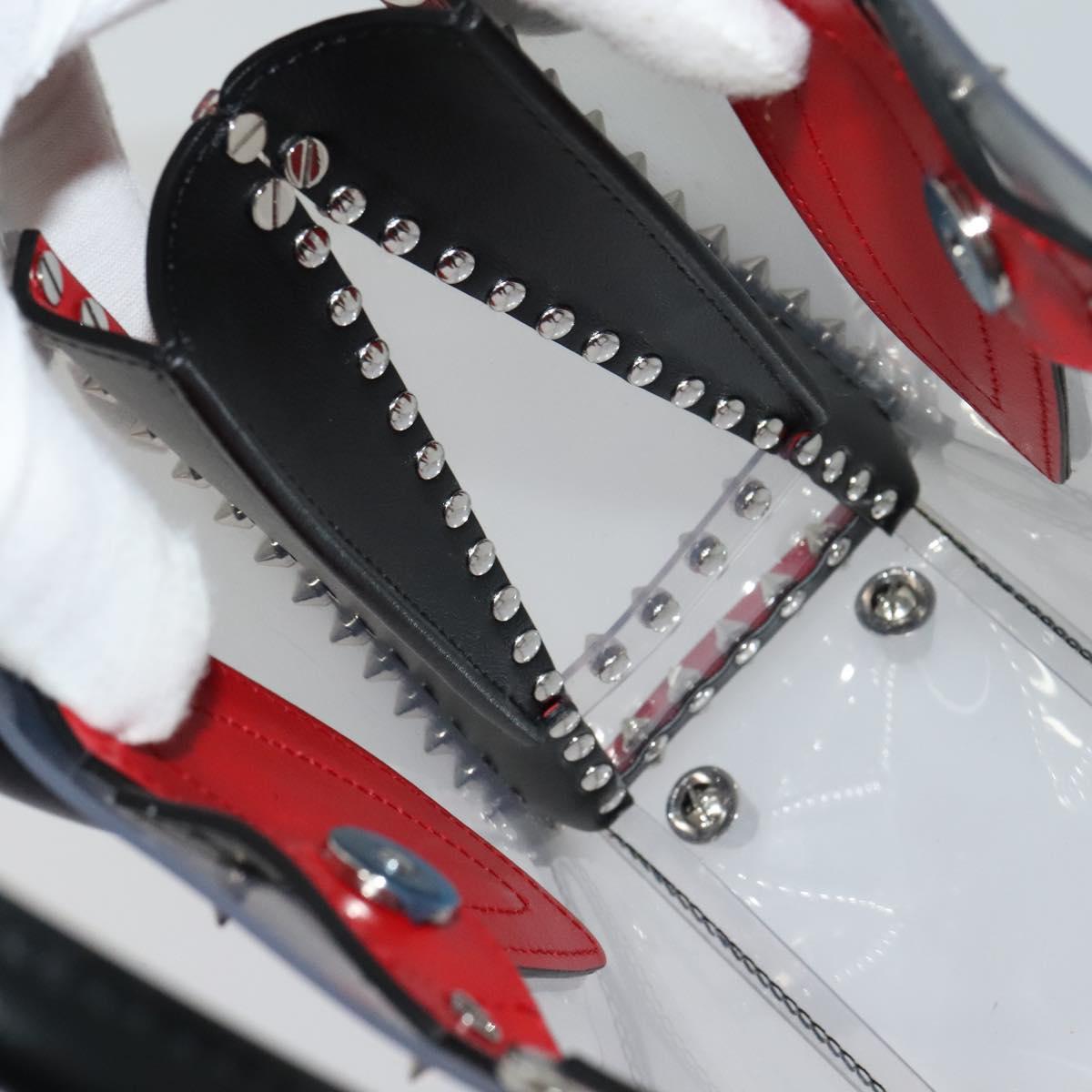 Christian Louboutin Hand Bag Vinyl 2way Clear Auth BA154A