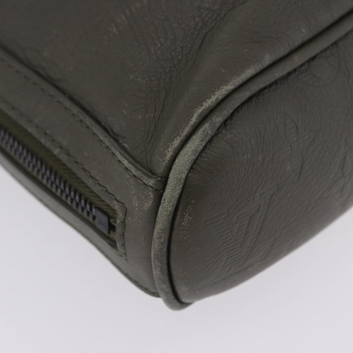 LOUIS VUITTON Monogram Shadow Chalk sling Bag Khaki M44634 LV Auth BA15500V