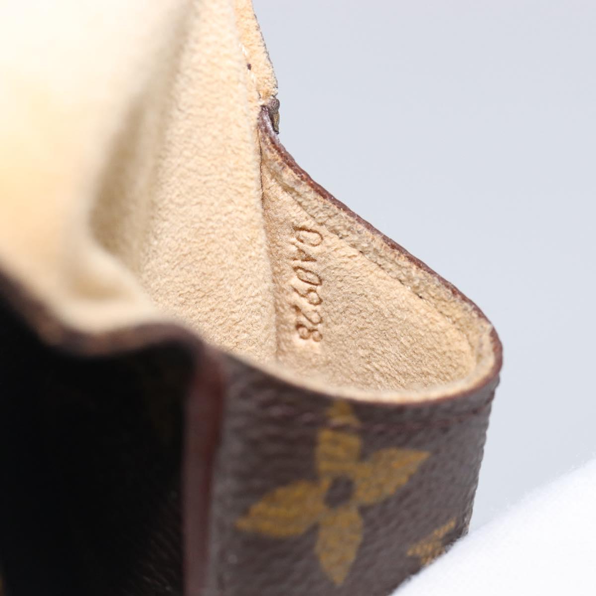 LOUIS VUITTON Monogram Etui Stylo Pen Case M62990 LV Auth BA15503