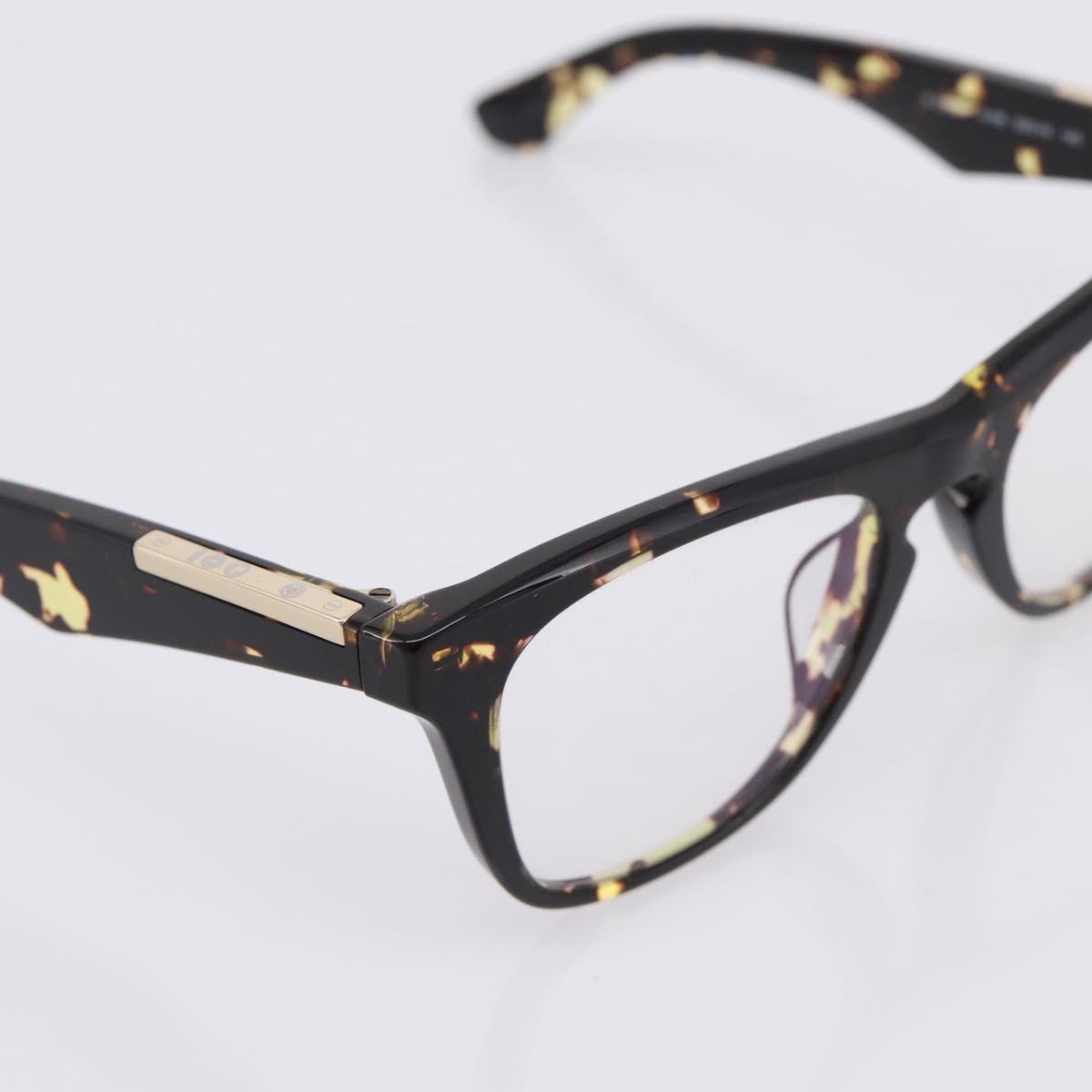 BURBERRY Sunglasses Plastic Brown Gold Tone Auth BA15511