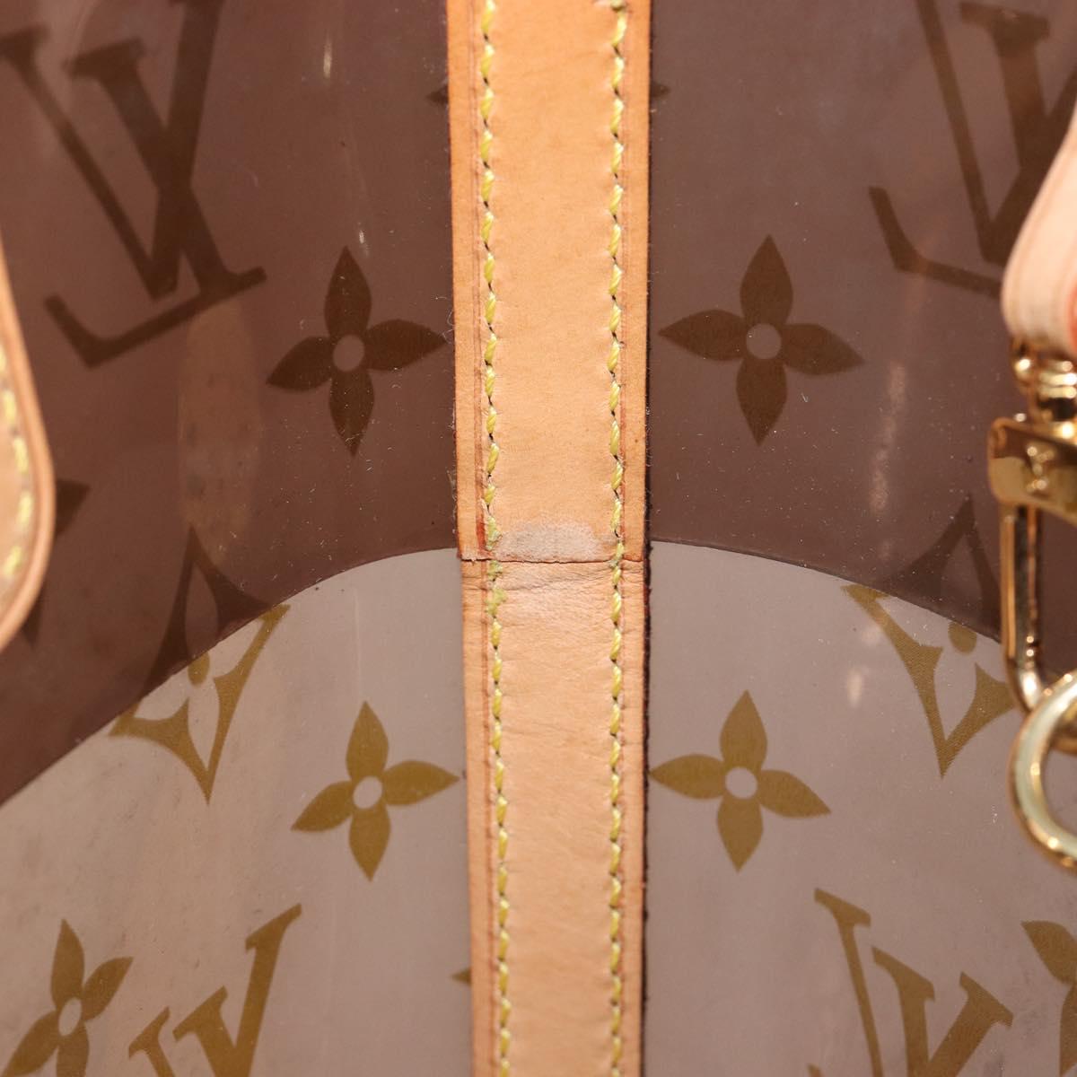 LOUIS VUITTON Monogram Vinyl Cabas Amble PM Hand Bag M92502 LV Auth BA15513V