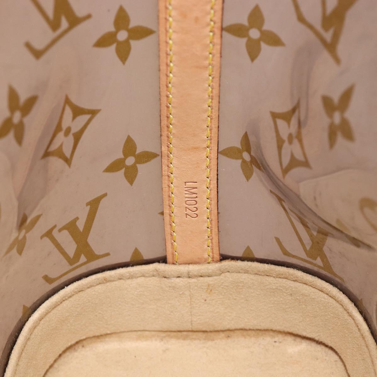 LOUIS VUITTON Monogram Vinyl Cabas Amble PM Hand Bag M92502 LV Auth BA15513V
