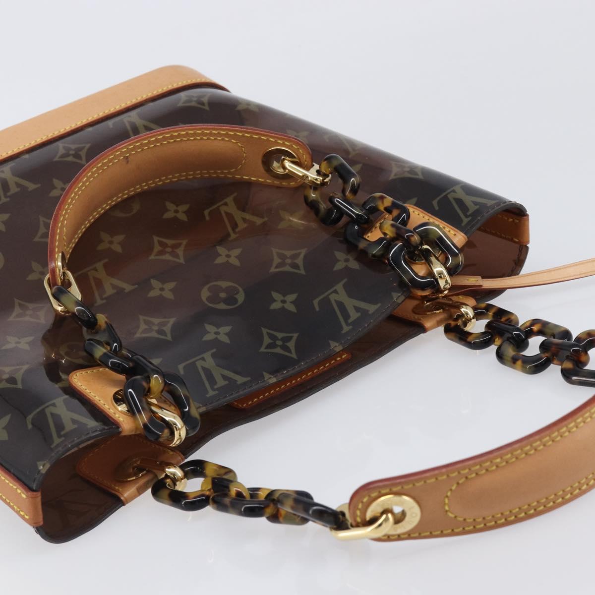 LOUIS VUITTON Monogram Vinyl Cabas Amble PM Hand Bag M92502 LV Auth BA15513V