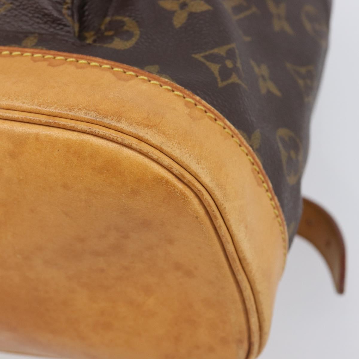 LOUIS VUITTON Monogram Montsouris MM Backpack M51136 LV Auth BA15520