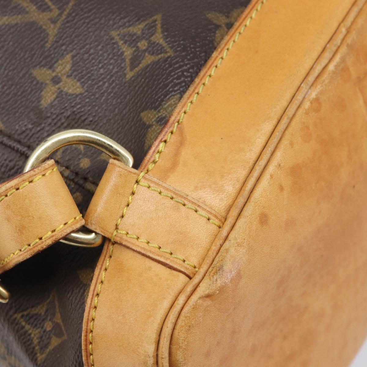 LOUIS VUITTON Monogram Montsouris MM Backpack M51136 LV Auth BA15520
