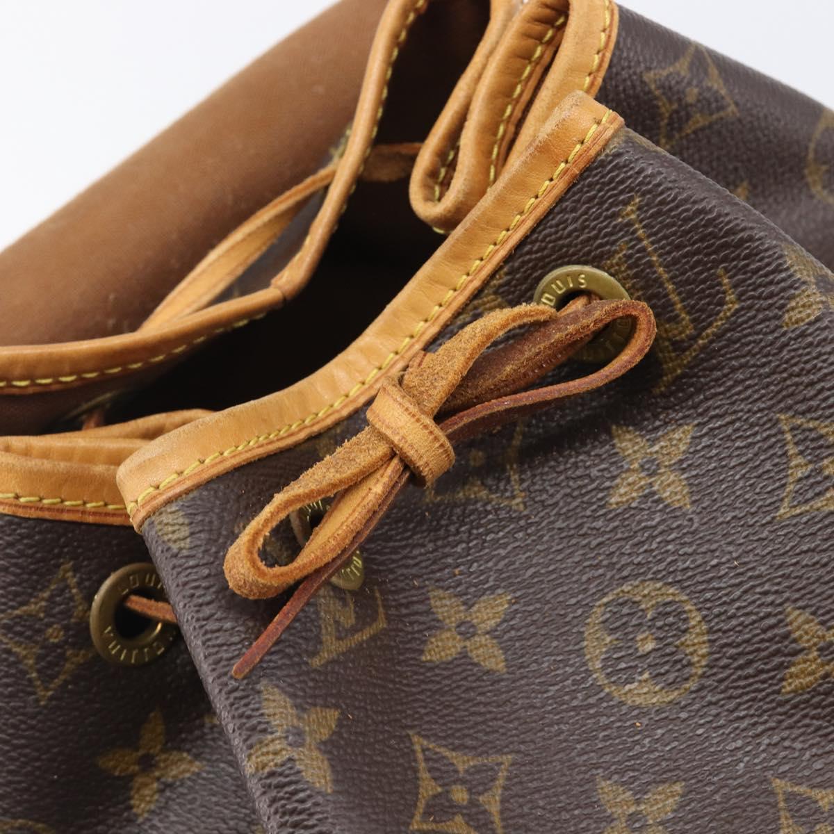 LOUIS VUITTON Monogram Montsouris MM Backpack M51136 LV Auth BA15520