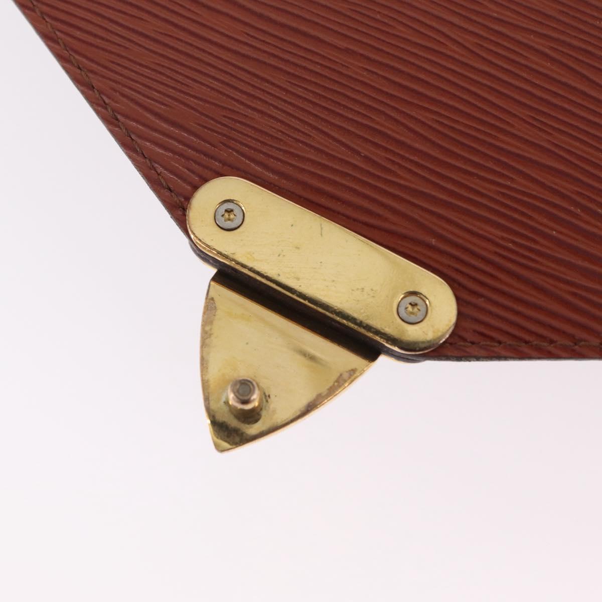 LOUIS VUITTON Epi Monceau 28 Hand Bag Brown M52123 LV Auth BA15521