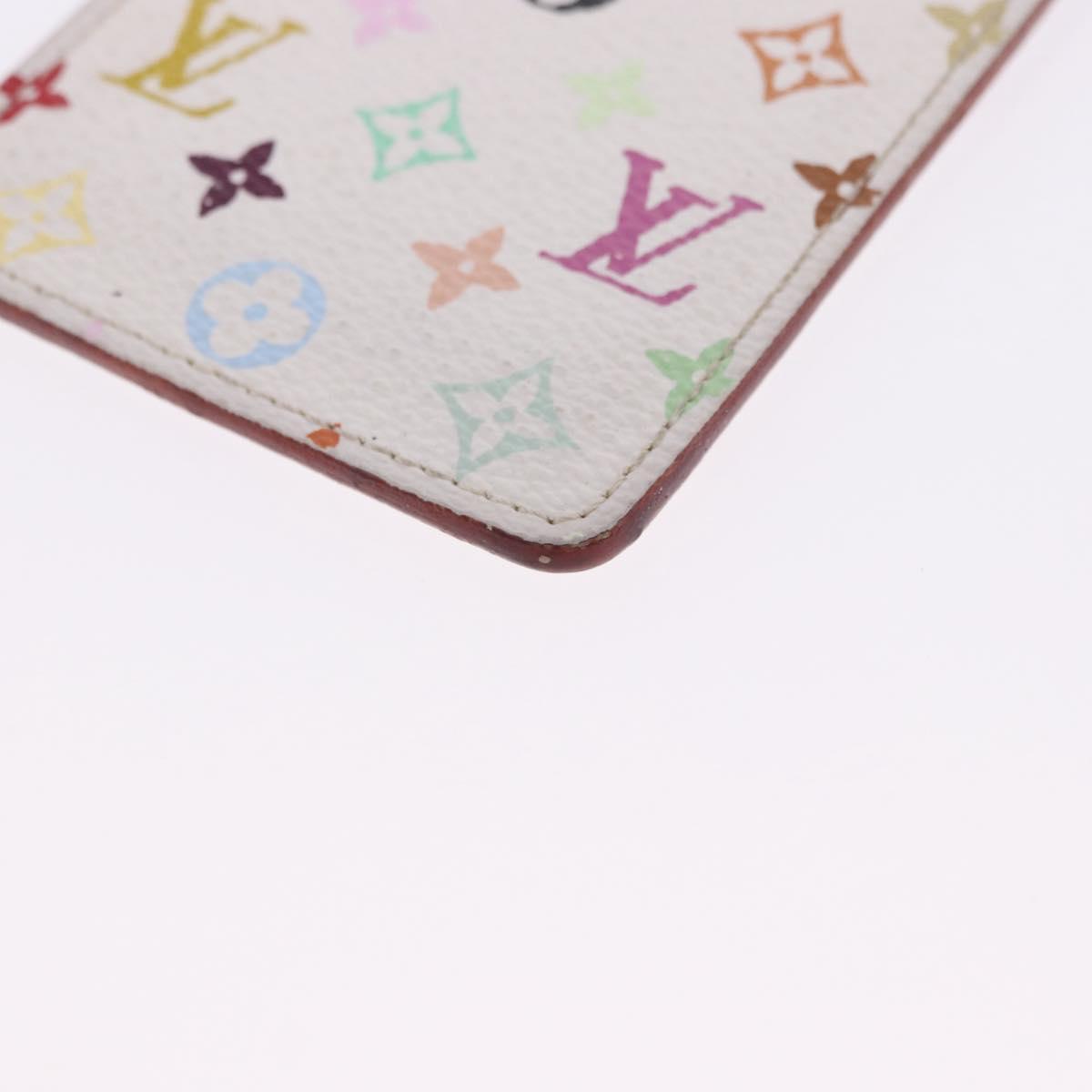 LOUIS VUITTON Monogram Multicolor Etui Miroir Mirror White M92651 Auth BA15522