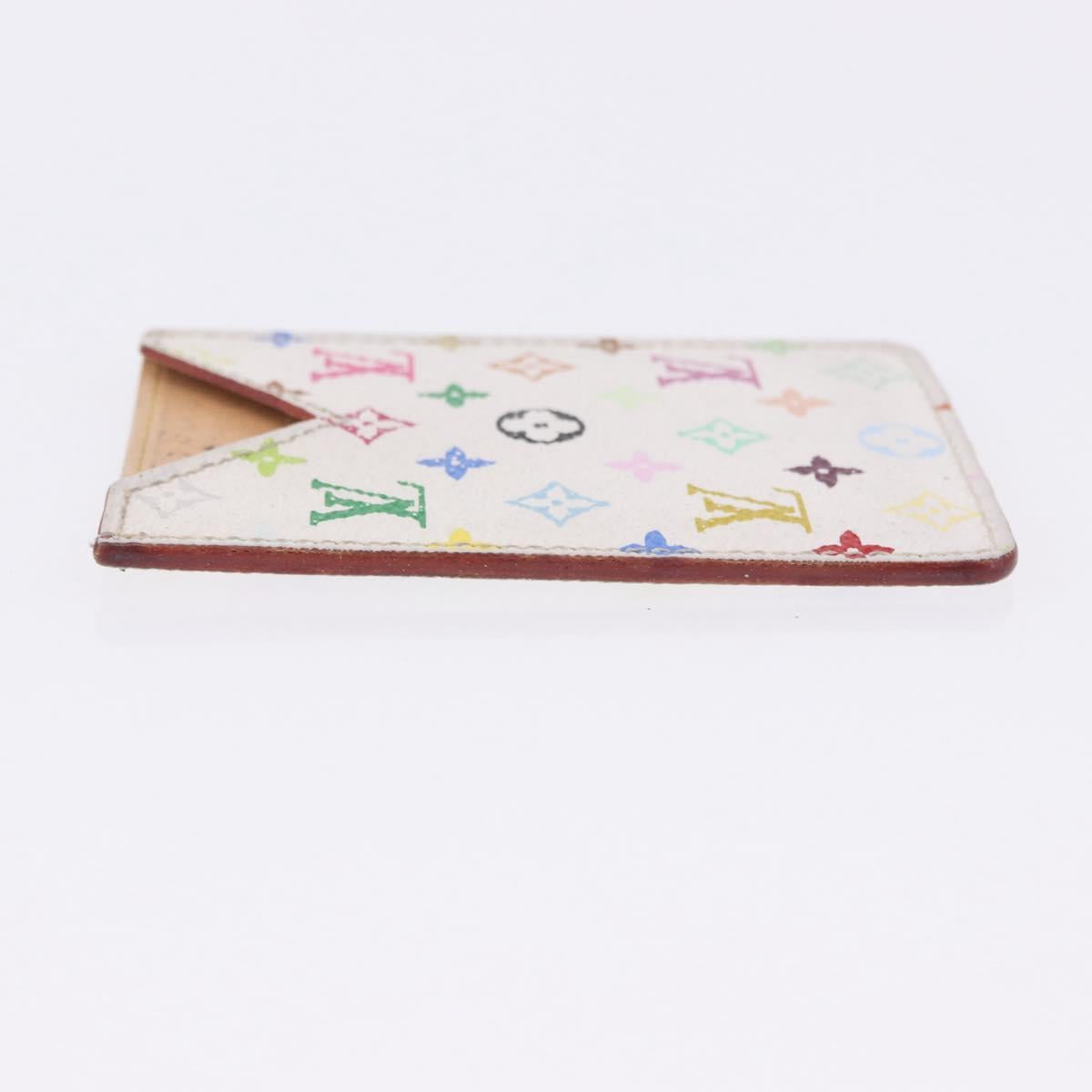 LOUIS VUITTON Monogram Multicolor Etui Miroir Mirror White M92651 Auth BA15522
