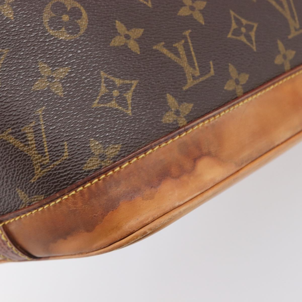 LOUIS VUITTON Monogram Alma Hand Bag M51130 LV Auth BA15537