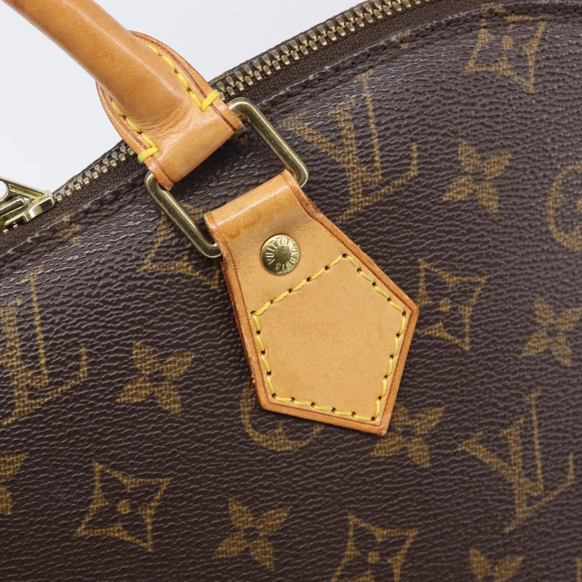 LOUIS VUITTON Monogram Alma Hand Bag M51130 LV Auth BA15537