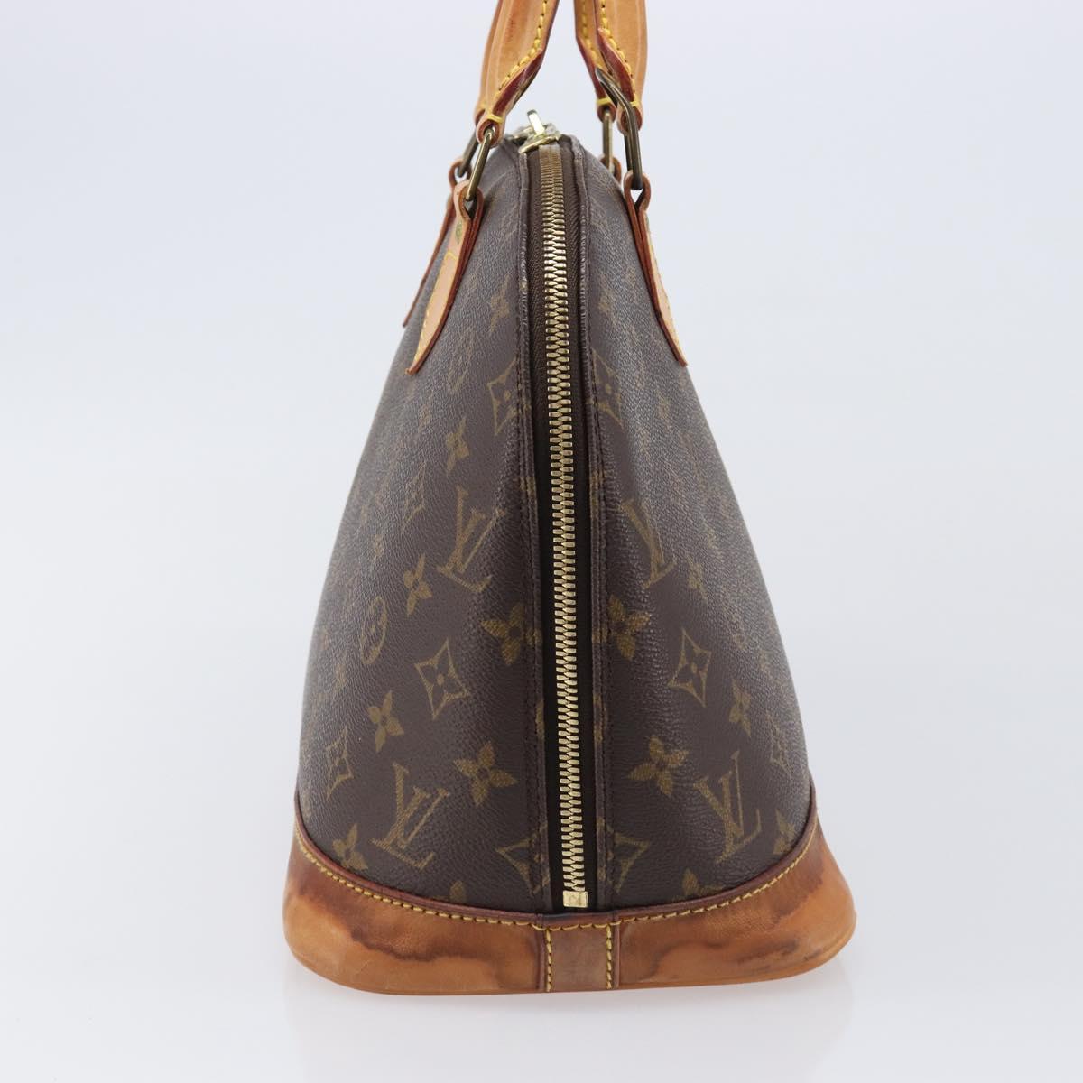 LOUIS VUITTON Monogram Alma Hand Bag M51130 LV Auth BA15537