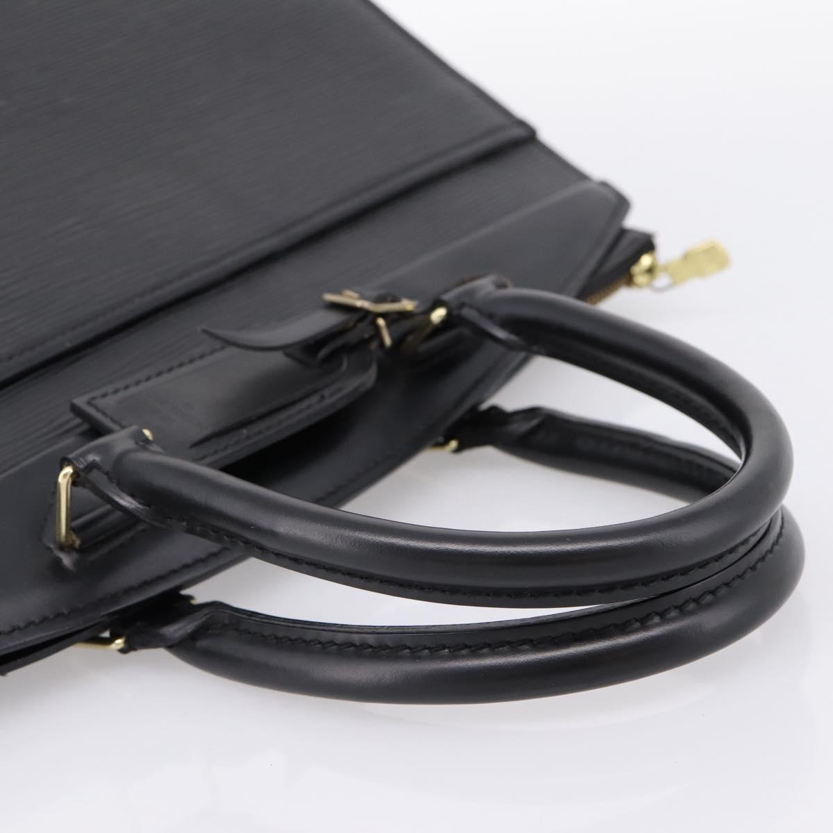 LOUIS VUITTON Epi Riviera Hand Bag Black M48182 LV Auth BA15538