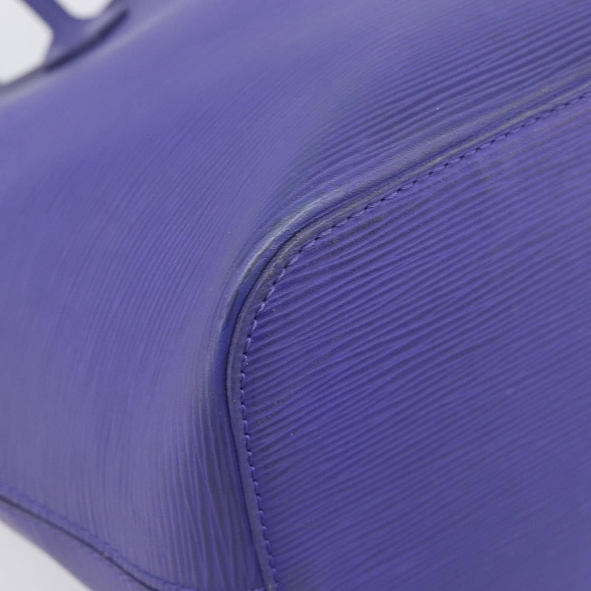 LOUIS VUITTON Epi Neverfull MM Tote Bag Purple Fig M40883 LV Auth BA15540A