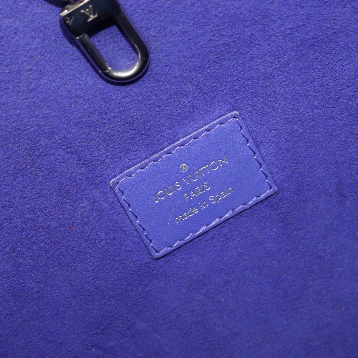 LOUIS VUITTON Epi Neverfull MM Tote Bag Purple Fig M40883 LV Auth BA15540A