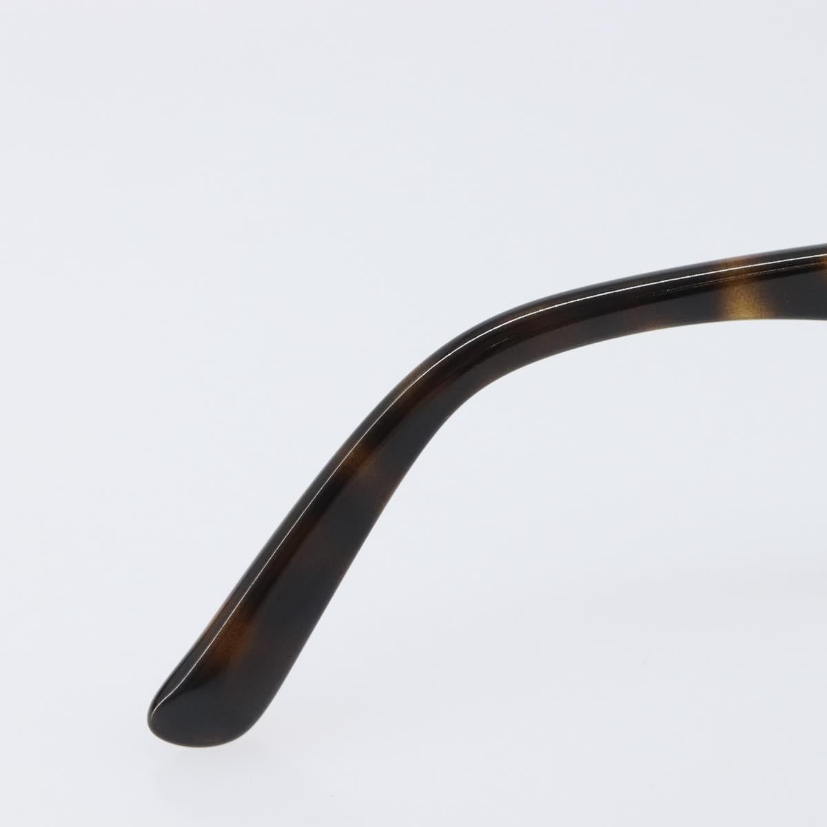 PRADA Sunglasses Plastic Brown Gold Tone Auth BA15543