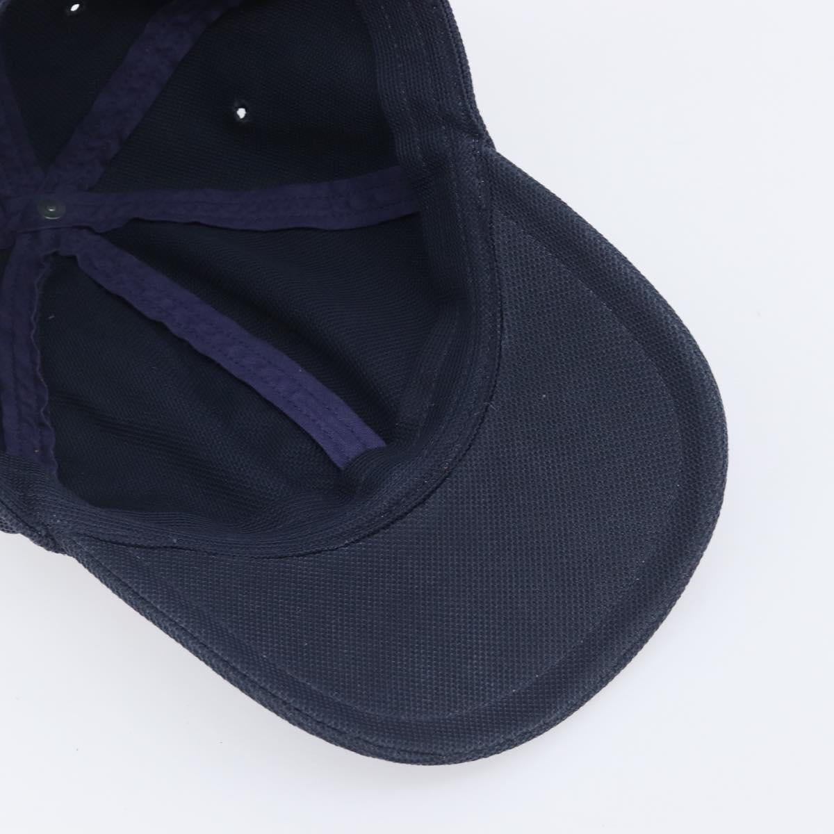 BURBERRY Cap Cotton Navy Red Auth BA15549