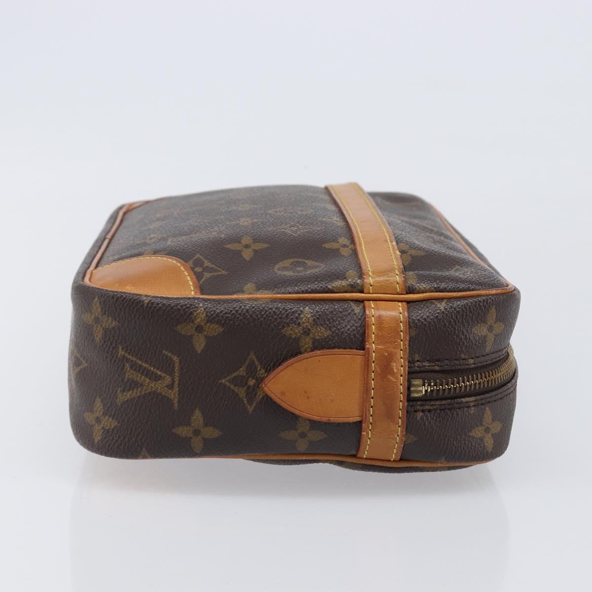 LOUIS VUITTON Monogram Compiegne 28 Clutch Bag M51845 LV Auth BA15555