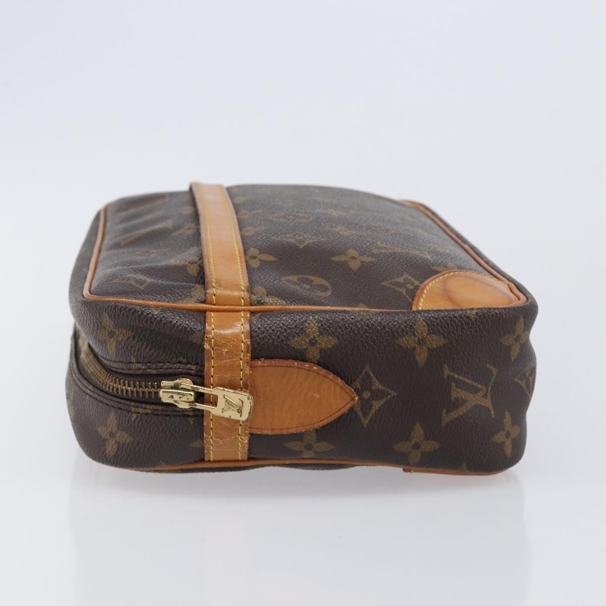 LOUIS VUITTON Monogram Compiegne 28 Clutch Bag M51845 LV Auth BA15555