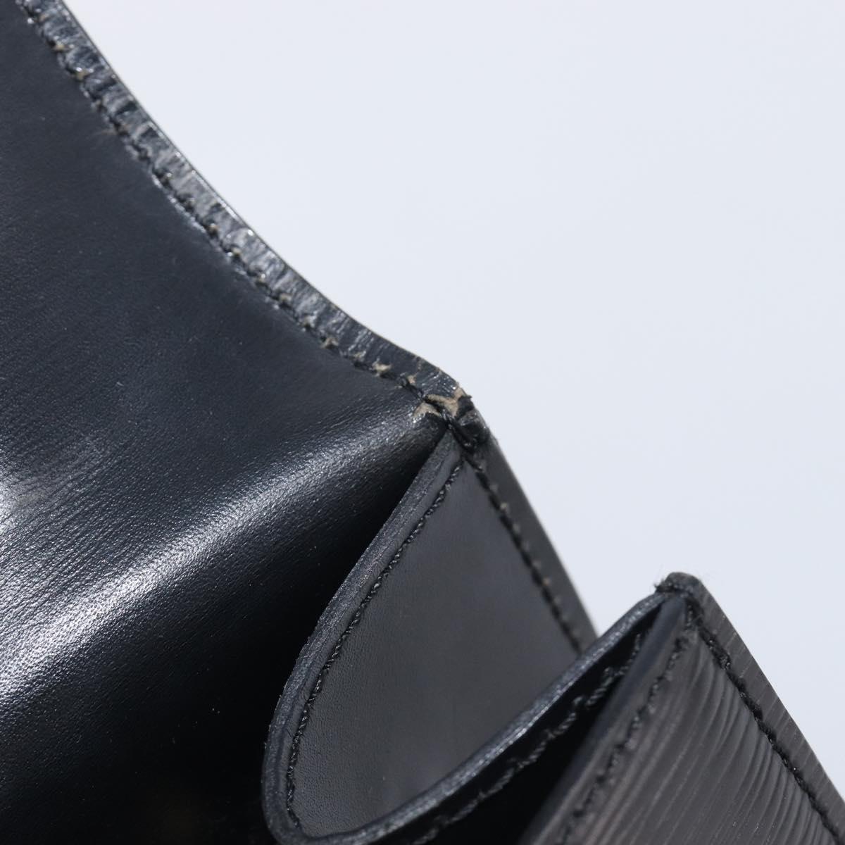 LOUIS VUITTON Epi Malesherbes Hand Bag Black M52372 LV Auth BA15558
