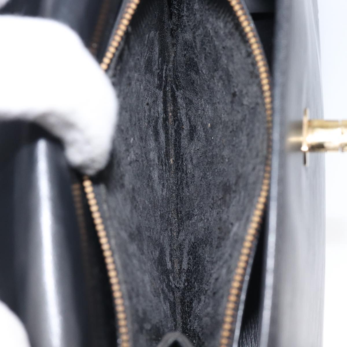 LOUIS VUITTON Epi Malesherbes Hand Bag Black M52372 LV Auth BA15558