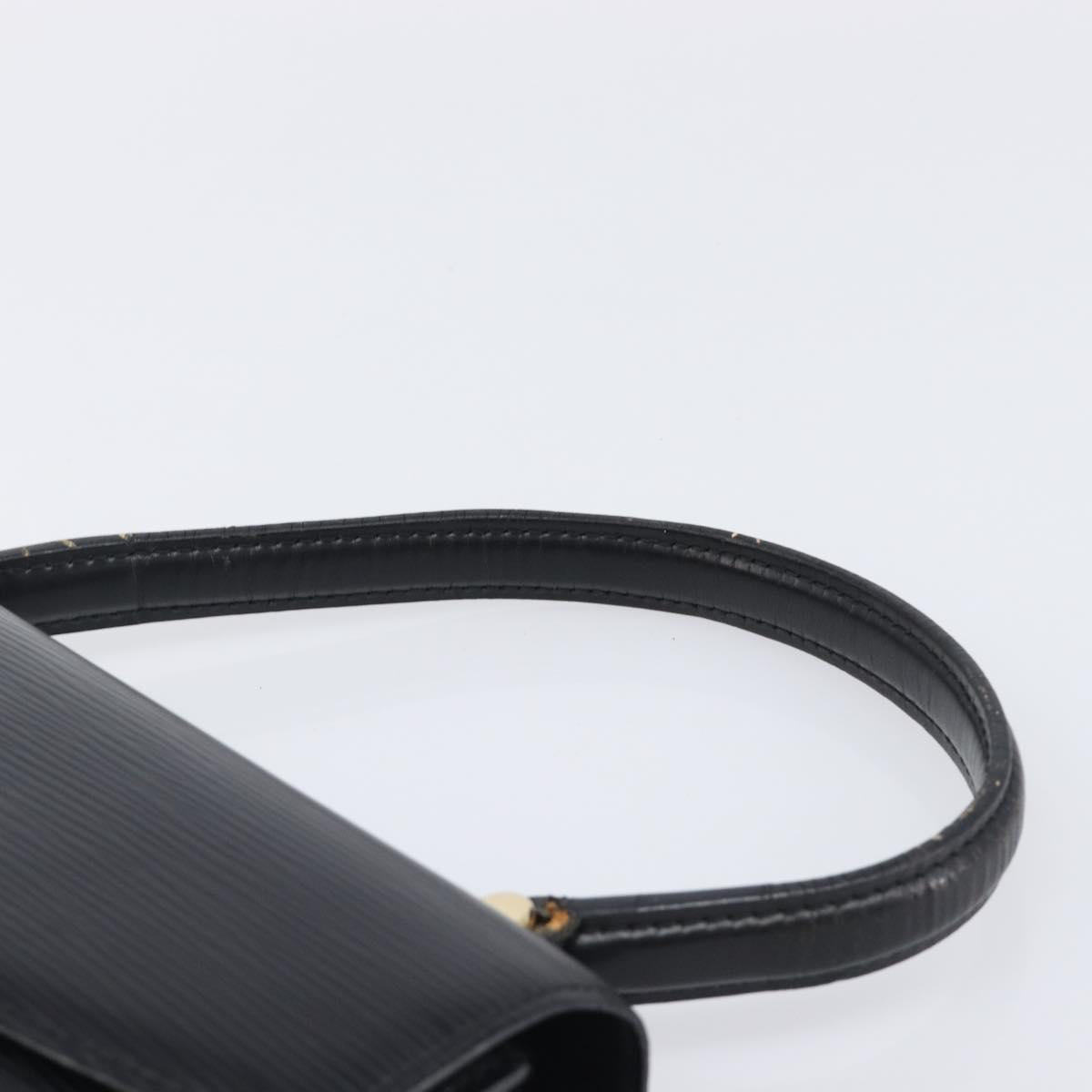 LOUIS VUITTON Epi Malesherbes Hand Bag Black M52372 LV Auth BA15558