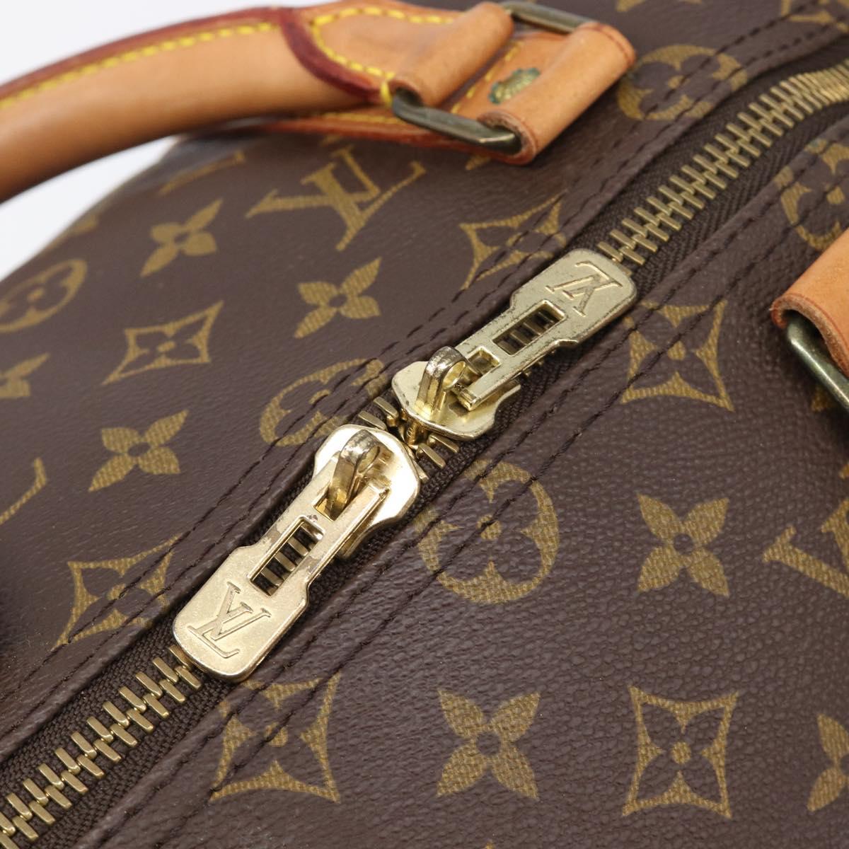 LOUIS VUITTON Monogram Keepall 50 Boston Bag M41426 LV Auth BA15561A